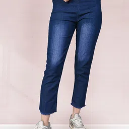 Ira Collections Women Comfort Regular Fit Mid-Rise Light Fade Stretchable Jeans-picture-26