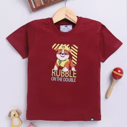 YK X Minute Mirth Boys Pack of 2 Printed Round Neck T-shirts image 2