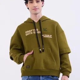 SPYKAR Men Green Cotton Pullover Sweatshirts-picture-54
