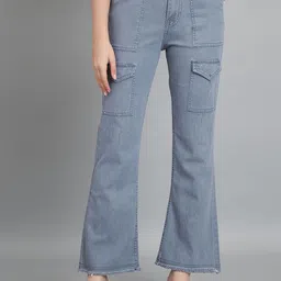 Chemistry Women Jean Bootcut High-Rise Light Fade Stretchable Jeans-picture-24