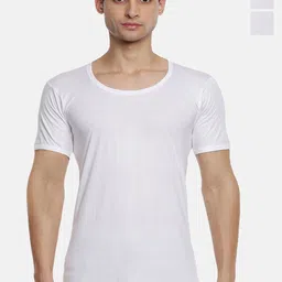 Ramraj Men Pack Of 3 Basic Innerwear Vests-image-87