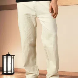 LINARIA Men Classic Relaxed Fit Mid-Rise Stretchable Jeans-picture-32