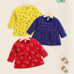 KUCHIPOO Print A-Line Dress-picture-50