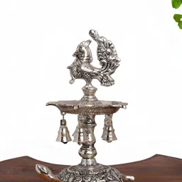 INTERNATIONAL GIFT Silver-Toned Religious Idol Showpiece-image-30