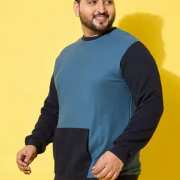 bigbanana Men Colourblocked Sweatshirt image 4