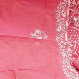 SHADOW & SAINING Embroidered Unstitched Dress Material image 3