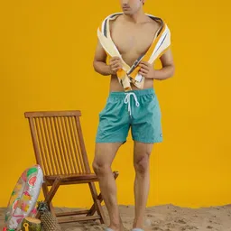 Shortscape Men Solid Swim Shorts image 5