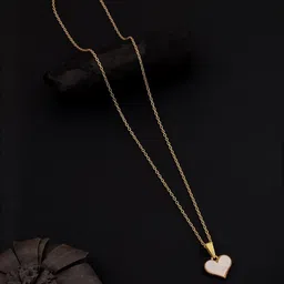 SZN Set Of 2 Gold-Plated Artificial Beaded Enamelled Butterfly Shaped Pendants With Chains image 3