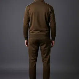 SANDPIPER Self Design Mock Collar Tracksuits image 4