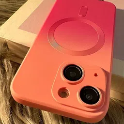 Luxury Kase Solid Printed iPhone 14 Back Case Mobile Accessories image 1