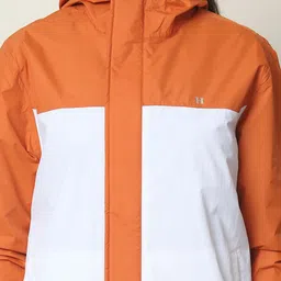 HOUSE OF VEDAS Color Blocked Waterproof Hooded Rain Jacket image 5
