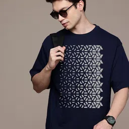 Moda Rapido Men Printed Pockets T-shirt-picture-13