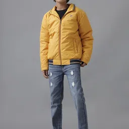 UNDER FOURTEEN ONLY Boys Geometric Cotton Tailored Jacket image 5