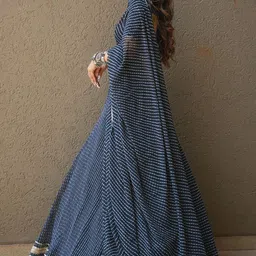 FABPIXEL Printed Semi-Stitched Lehenga & Unstitched Blouse With Dupatta image 3