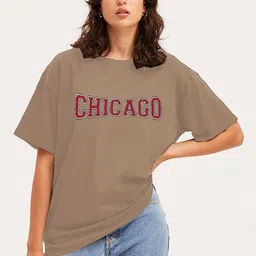 CLAFOUTIS Women Typography Printed T-shirt-image-55