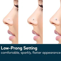 VAMA 60 PCS Multicolor Stainless Steel Nose Pin Studs image 5