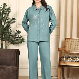 Kanvin Women Graphic Printed Night Suit-image-59
