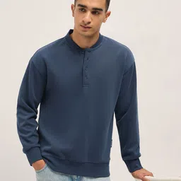 THE BEAR HOUSE Men's Cotton Blend Solid Relax Fit Cotton Tshirt-picture-36