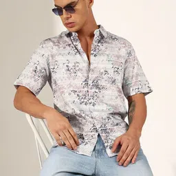 SHOWOFFFF Men Classic Printed Casual Shirt-picture-13