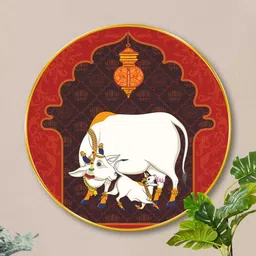 Myntra Elegant Homes Multicoloured MDF Religious Wall Paintings-image-91