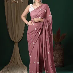KALINI Floral Embroidered Saree-picture-15