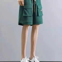 KPOP Men Regular Fit Cargo Shorts-picture-23