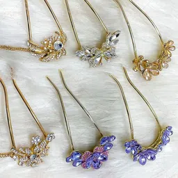 LYKAA Women Embellished Bumpit Hair Pin-picture-42