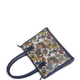 Sacci Mucci Women Floral Printed Handheld Bag with Tasselled image 5