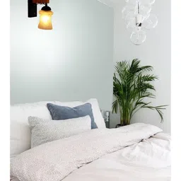 1ST TIME White & Black Textured Wood Abstract Shaped Shaped Wall Lamp image 2