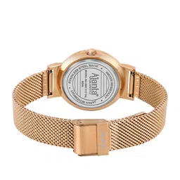 Ajanta Quartz Women Round Patterned Dial Analogue Watch AWC117ESL-5 image 3