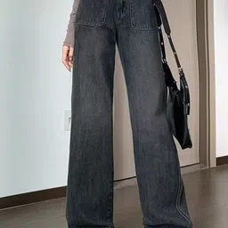 The Roadster Lifestyle Co Women Straight Fit High-Rise Jeans-image-29