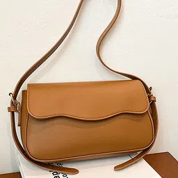 LULU & SKY Women Solid Structured Shoulder Bag image 2