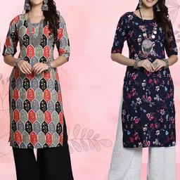 Ethnic basket Women Multi Kurtas-picture-36
