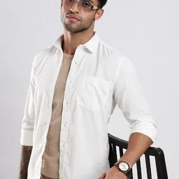 THE BEETEL HOUSE Men Classic Slim Fit Casual Shirt-picture-17