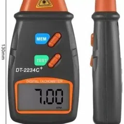real instruments DT2234C+ Digital Tachometer With Reflecting Tape Electronic RPM Photo Tachometer Non Contact Tachometer image 4