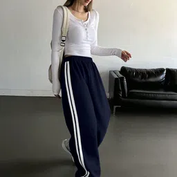 CORSICA Women Loose Fit High-Rise Joggers Trousers image 4