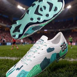 VECTOR X Men Breeze Pro High-Top Football Non-Marking Shoes-picture-25
