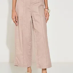 AKKRITI BY PANTALOONS Women Straight Fit High-Rise Trousers-image-36