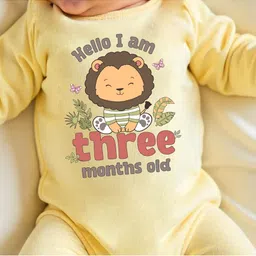 KNITROOT Infants Printed Cotton Rompers image 3