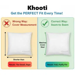 Khooti Brown & Yellow Set of 3 Striped Square Cushion Covers image 5