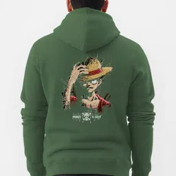 TOGS & TERRE Men Printed Hooded Sweatshirt image 3