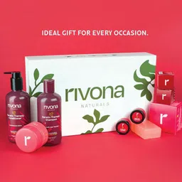Rivona Naturals 6 Pcs The Pink Box Gift Set Hair & Face Care Combo image 5