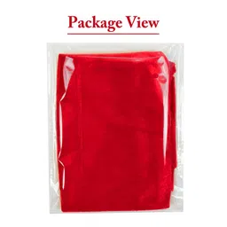 dulhan Set of 15 pcs Small Velvet potli Bags for Return Gifts for ladies Women | 5x7 inch Drawstring pouches for Wedding gift, Red Shagun Pouch Goody Bags, Batwa Bag Wallet Potli for Gifting image 4