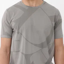 RARE RABBIT Men Drew Slim Fit Typography Printed Cotton T-Shirt image 2