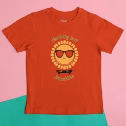 Hoop Boys Printed Cotton T-shirt-picture-38