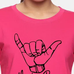 Trends Tower Typography Printed Casual Cotton T-shirt image 4