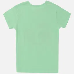 Bodycare Girls Graphic Printed Round Neck Cotton T-shirt image 3