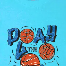 NUSYL Boys Graphic Printed Round Neck T-shirt image 4