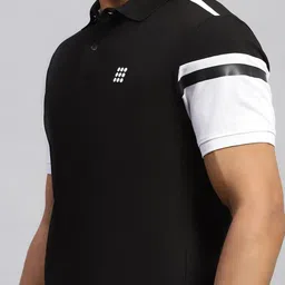 rock.it Men Polo Collar Solid T-shirt image 2