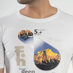 Polo Plus Men Printed Bio Finish Applique T-shirt image 2
